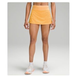 NWOT Pace Rival Mid-Rise Skirt in Mango